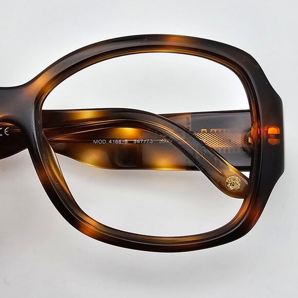 Versace Mod. 4166-B 547/73 Tortoise Rhinestone Sunglasses FRAME ONLY w Case 58mm main image 15